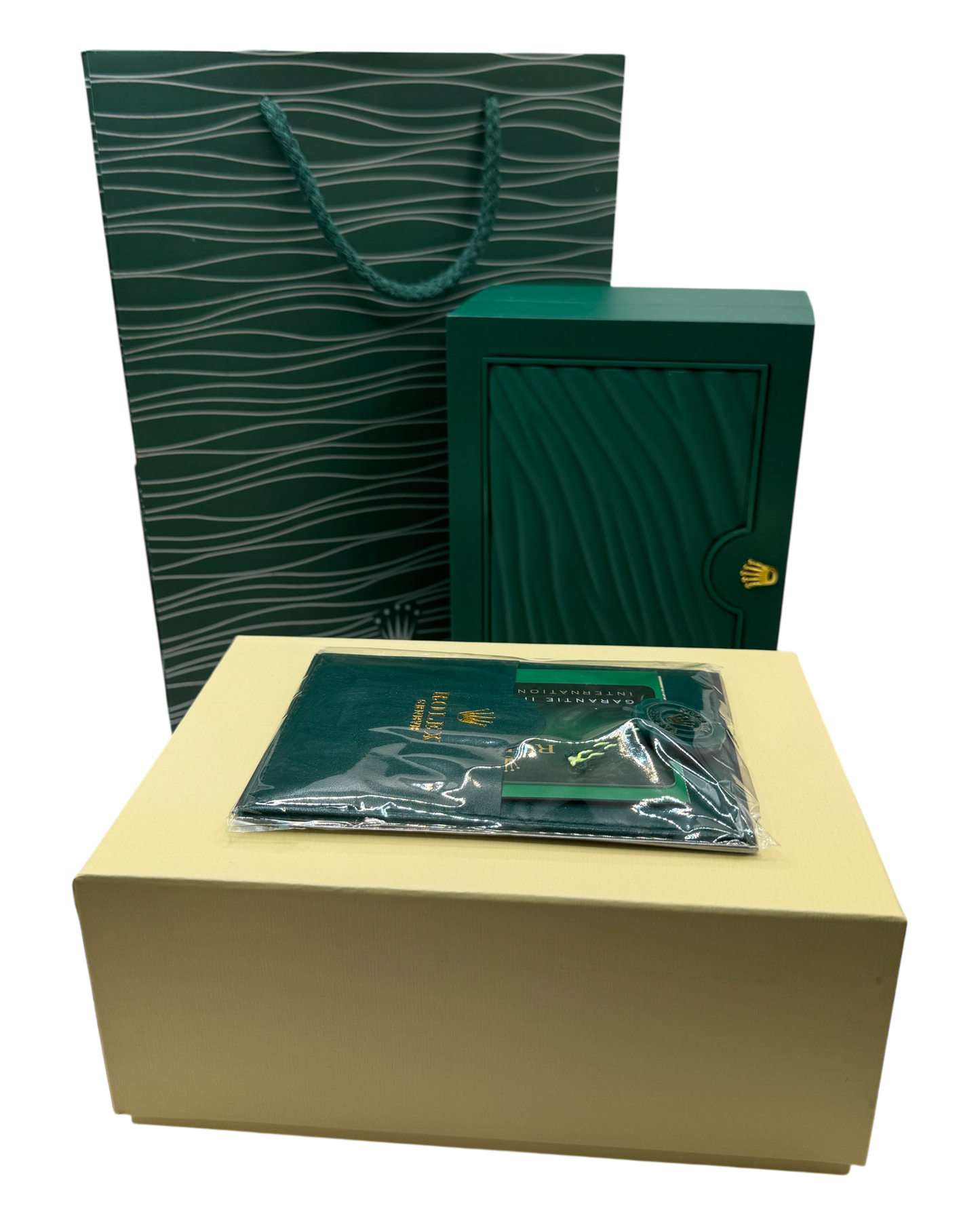 ROLEX BOX / FULLSET MIT PAPIERE UND ZUBEHÖR & TÜTE