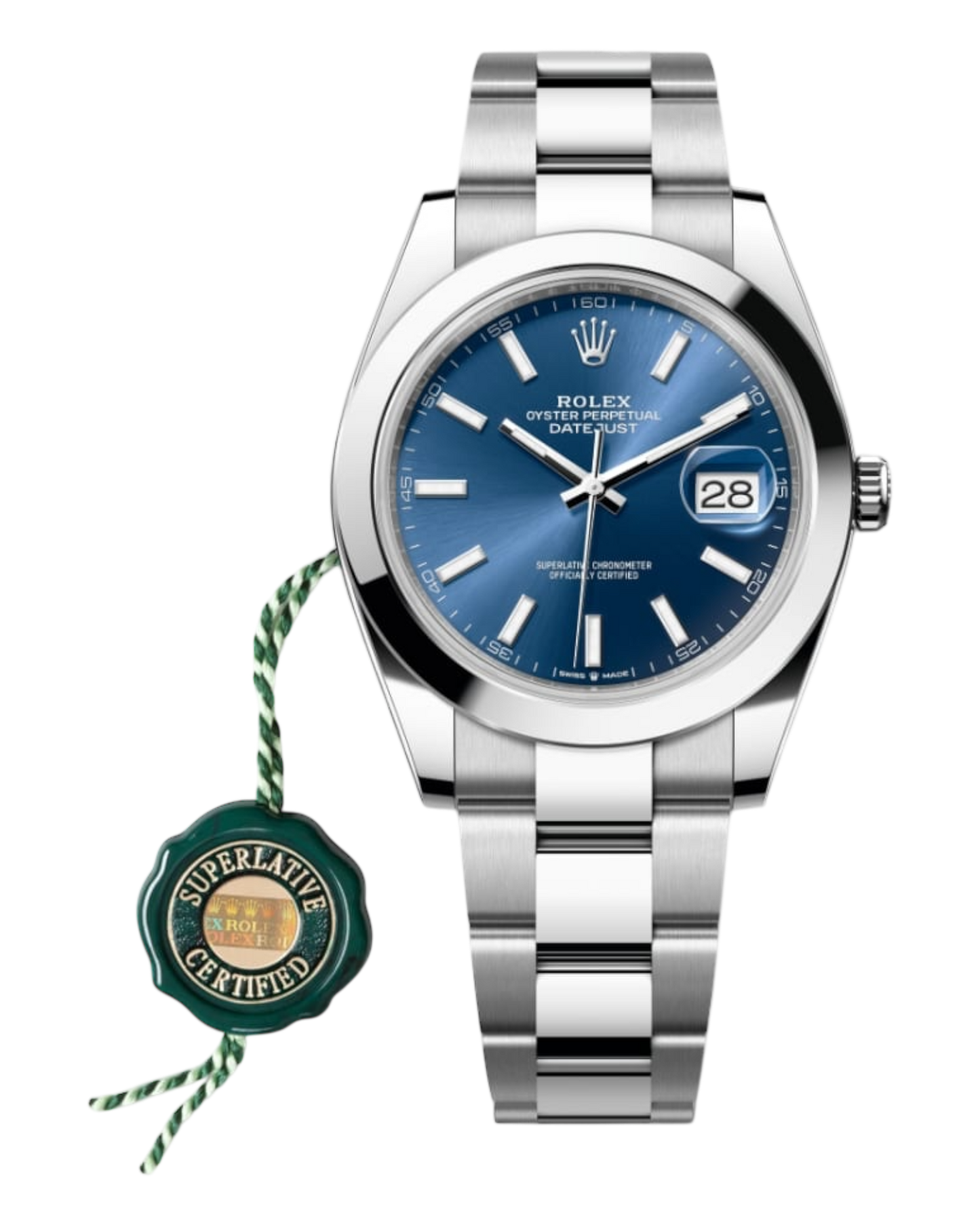 Rolex Datejust 41mm Blue Dial Oyster - U1 FACTORY - AUTOMATIK