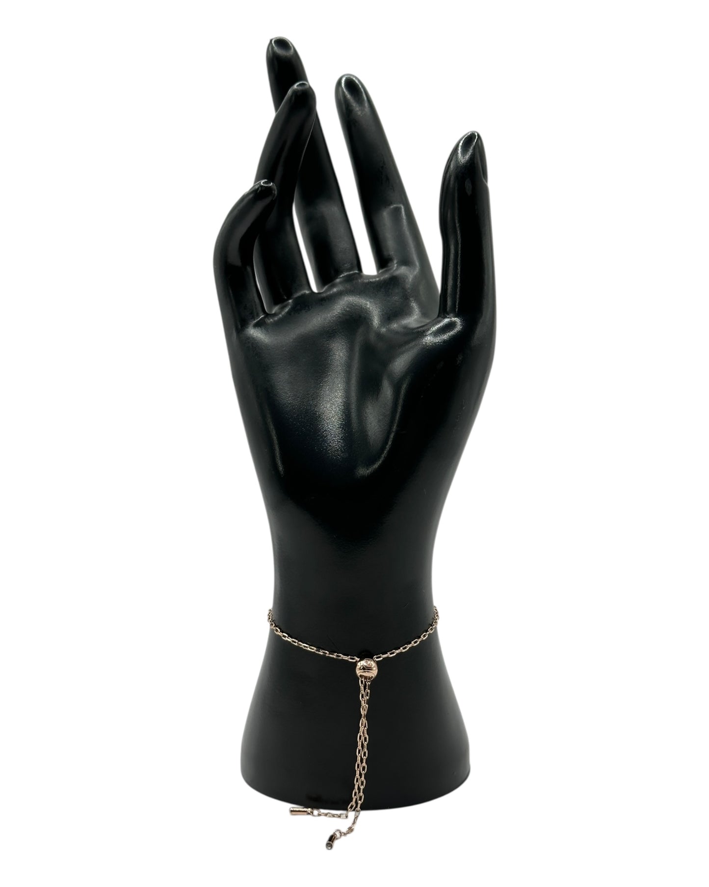 Swarovski Armband, Roséfarbene und blaue Kristalle