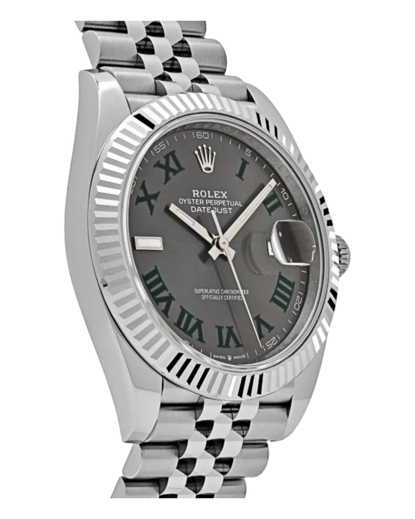 Rolex Datejust 41mm Wimbledon Dial - Jubilee - U1 FACTORY - AUTOMATIK
