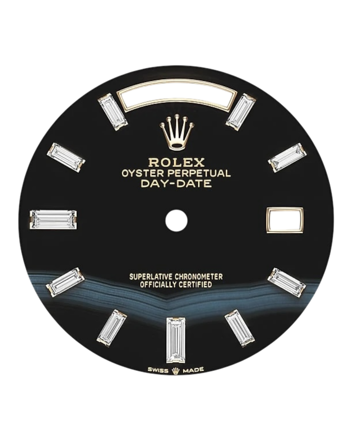 Rolex Day-Date Black Dial with Diamond Markers, 40mm Yellow Gold President - U1 FACTORY - AUTOMATIK