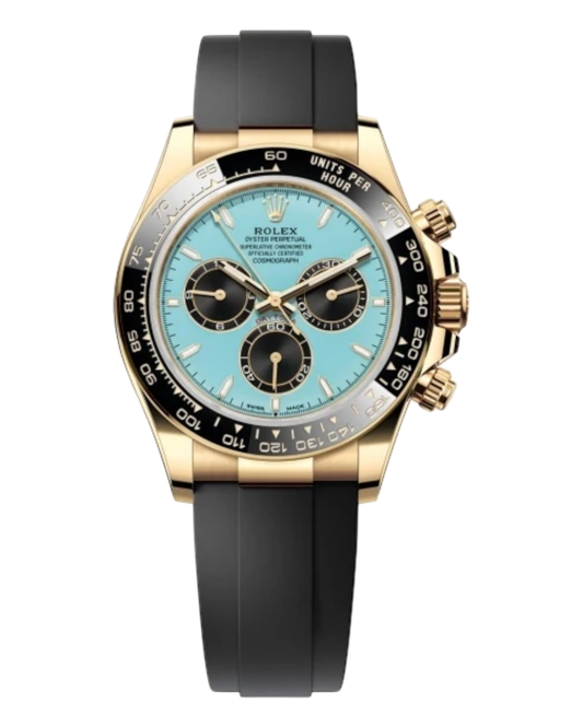Rolex Cosmograph Daytona 40mm - turquoise dial, rubber bracelet - MYS Factory - Automatik