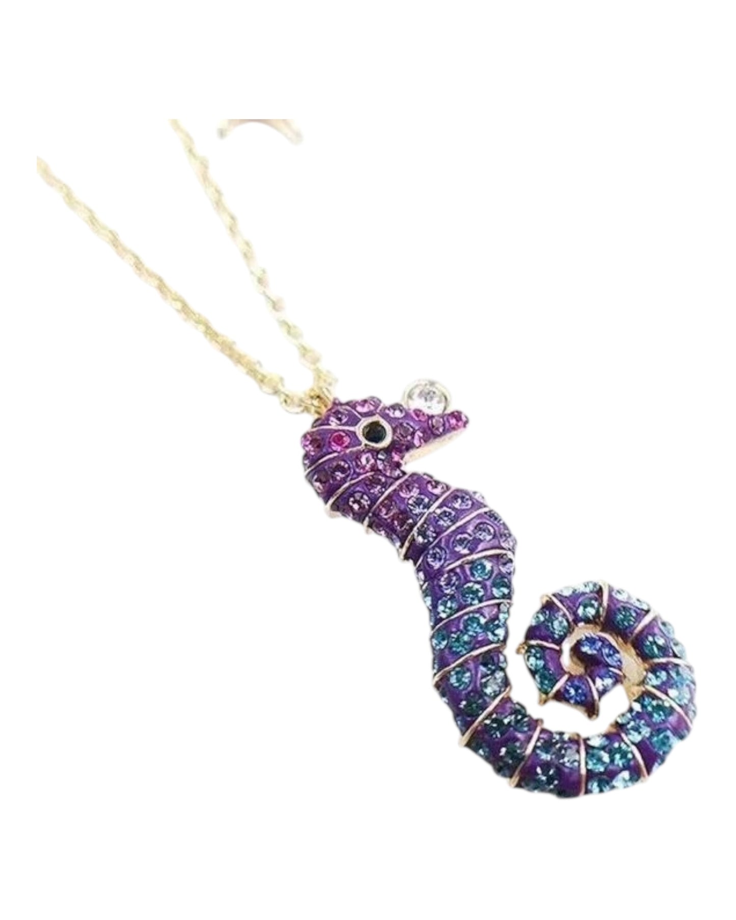 Swarovski Seepferdchen-Halskette