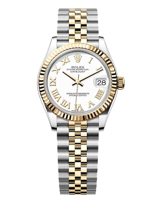 Rolex Datejust 36mm Roman White Dial bicolor - U1 FACTORY - AUTOMATIK - Jubilee