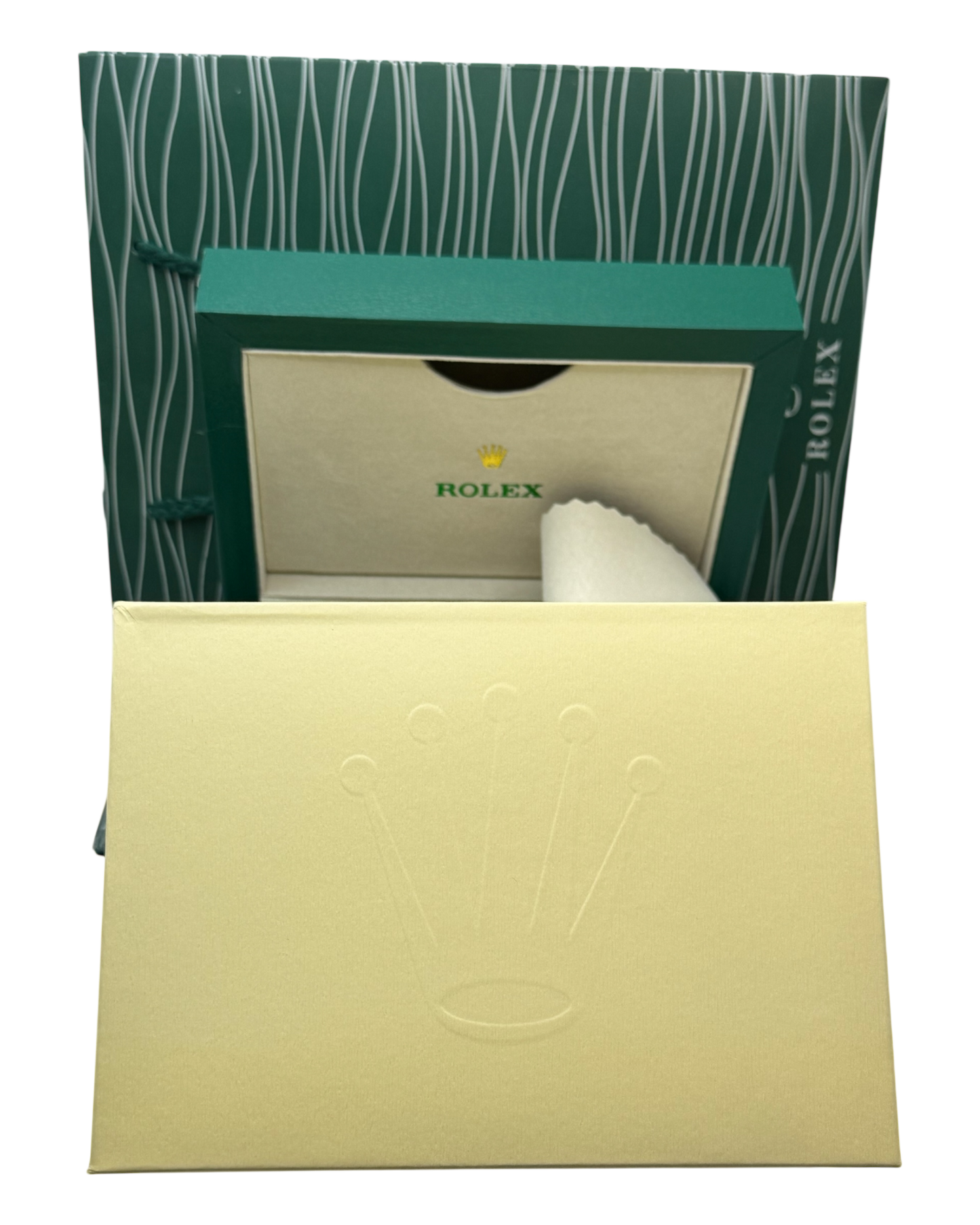 ROLEX BOX / FULLSET MIT PAPIERE UND ZUBEHÖR & TÜTE