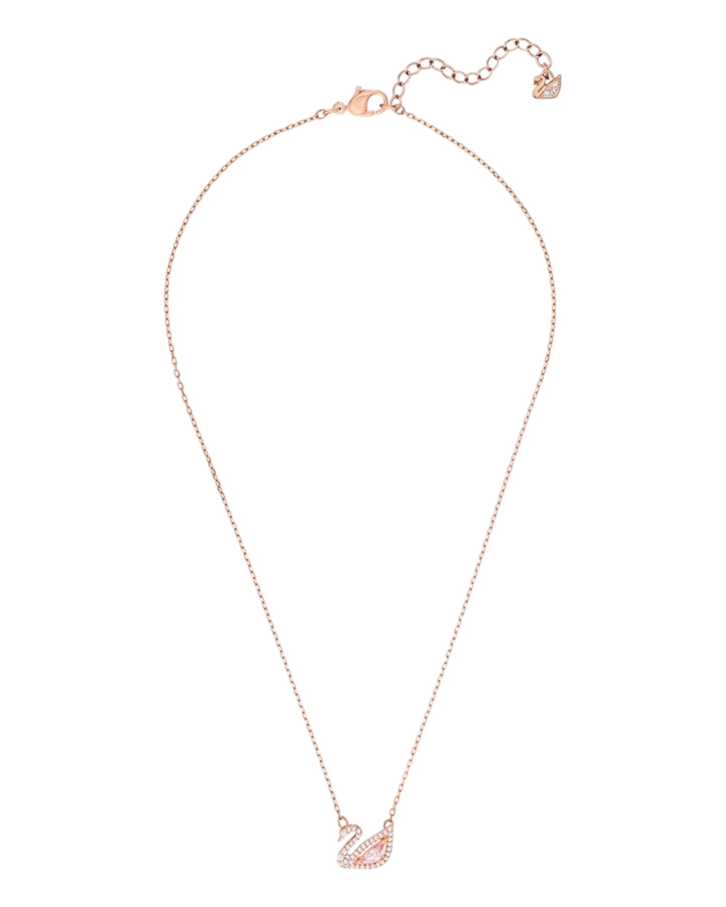 Swarovski Iconic Swan Halskette Rosé