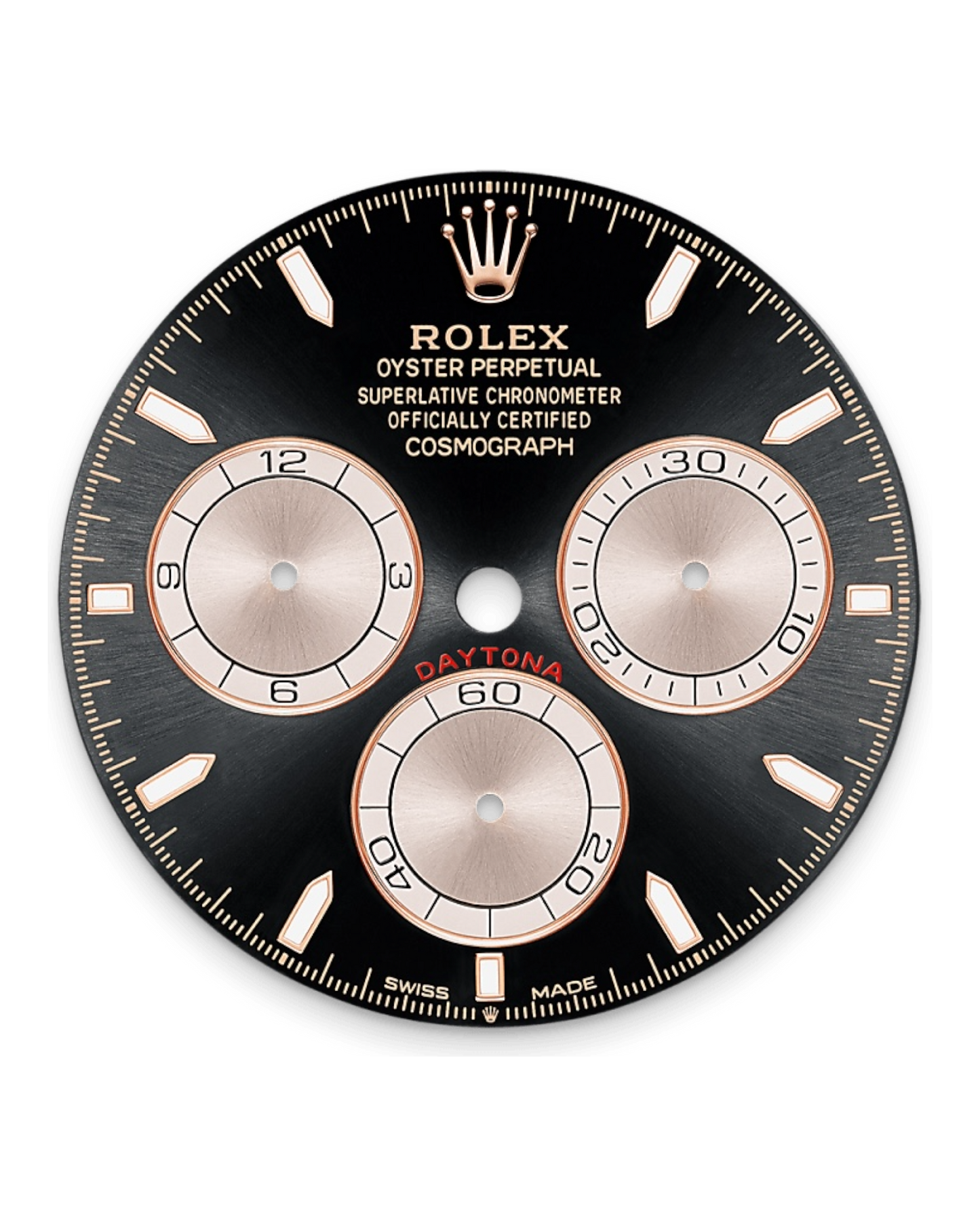 Rolex Cosmograph Daytona 40mm – Oyster Rose Reverse Panda Dial - U1 Factory - Automatik