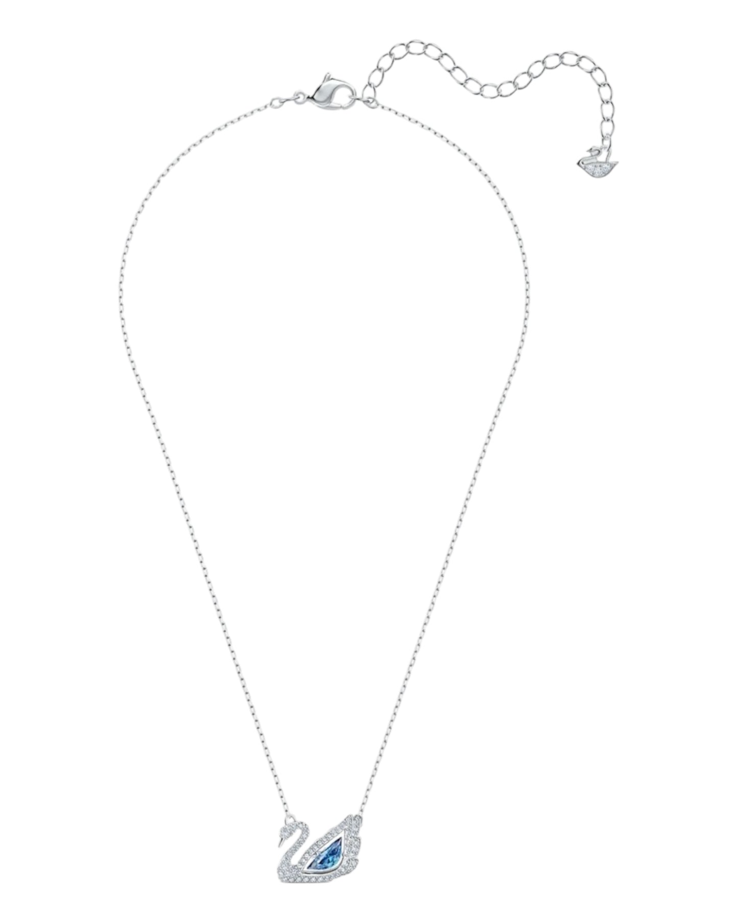 Swarovski Iconic Swan Halskette Blau