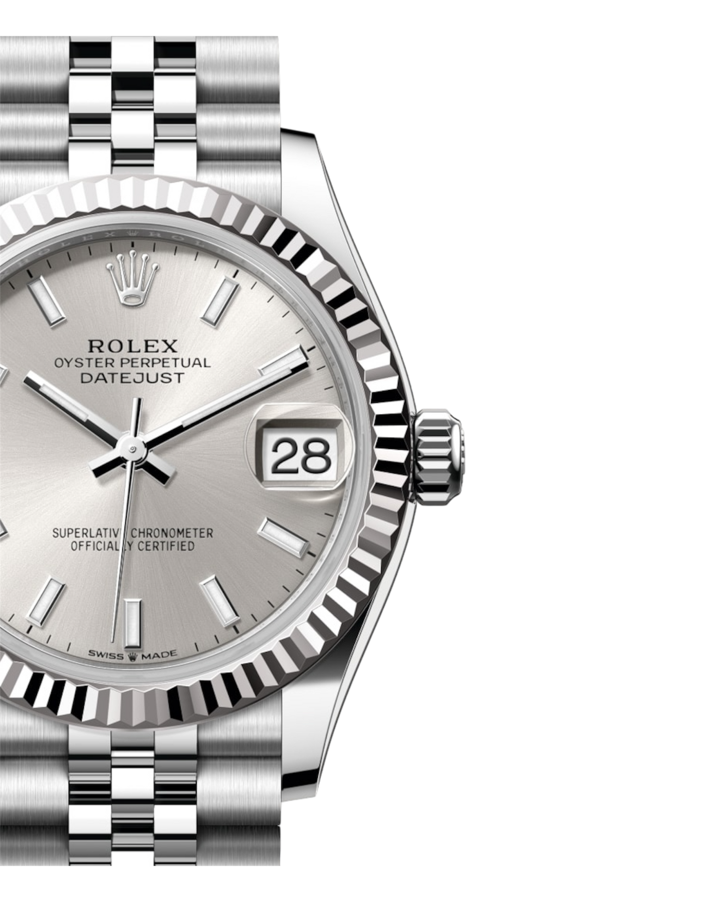 Rolex Datejust 31mm Silver Dial U1 FACTORY - AUTOMATIK - Jubilee