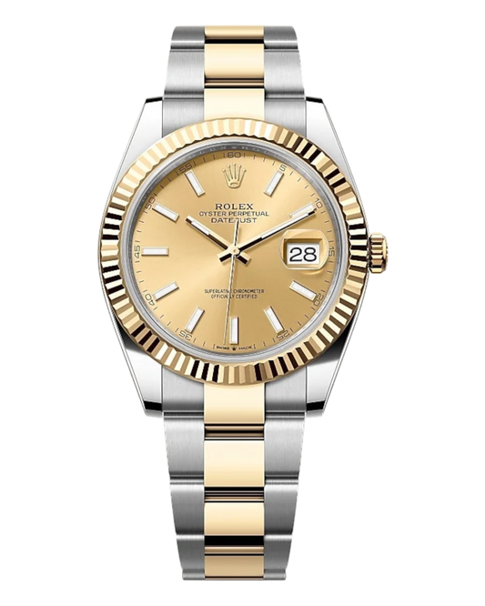 Rolex Datejust 41mm Champagne-colour Dial - Oyster- U1 FACTORY - AUTOMATIK