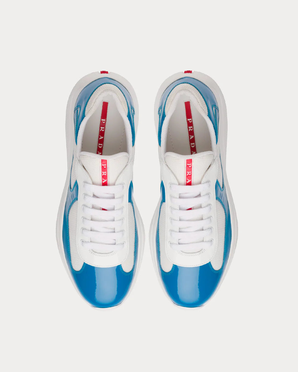 Prada America’s Cup Sneaker Weiß & Hellblau - HIGH QUALITY 1:1