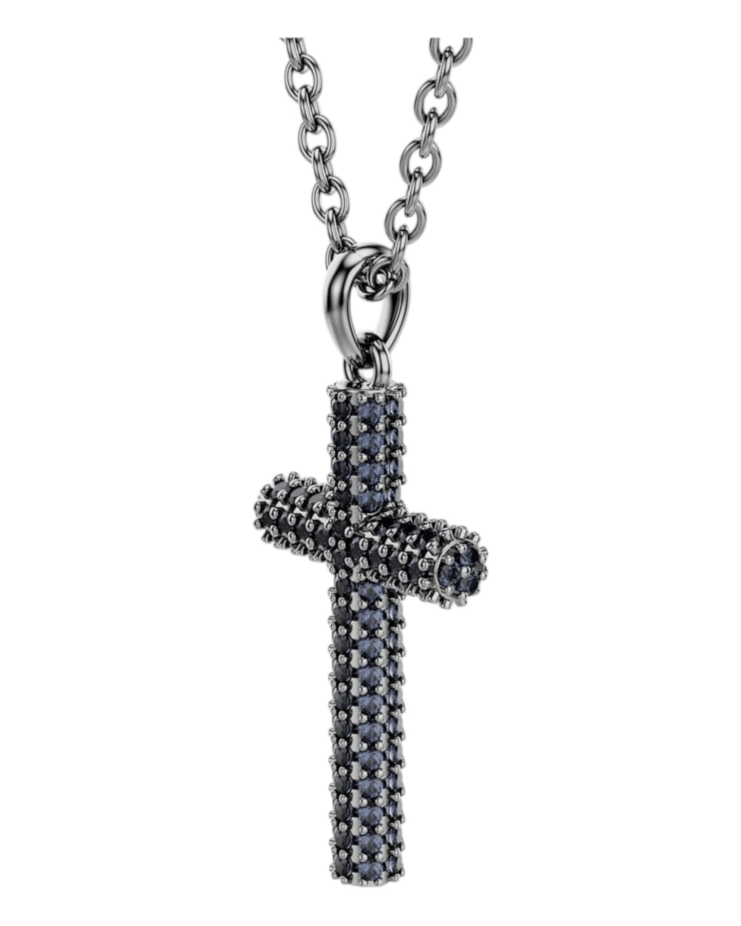 Swarovski Anhänger mit dunklem Kreuz