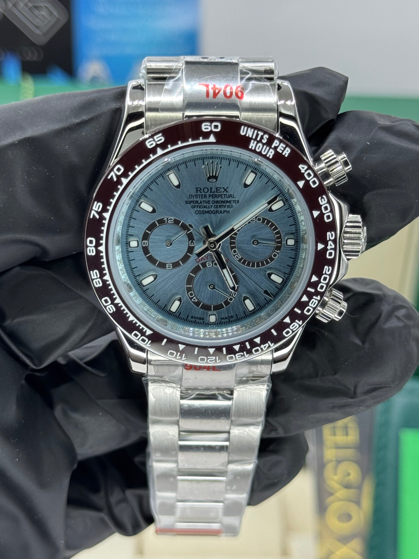 ROLEX DAYTONA COSMOGRAPH PLATINUM - OYSTER - 40MM U1 FACTORY - AUTOMATIK