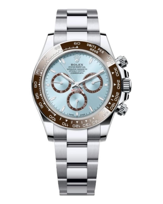 Rolex Cosmograph Daytona 40mm Platinum Ice Blue Dial Oyster - AUTOMATIK U1-Factory
