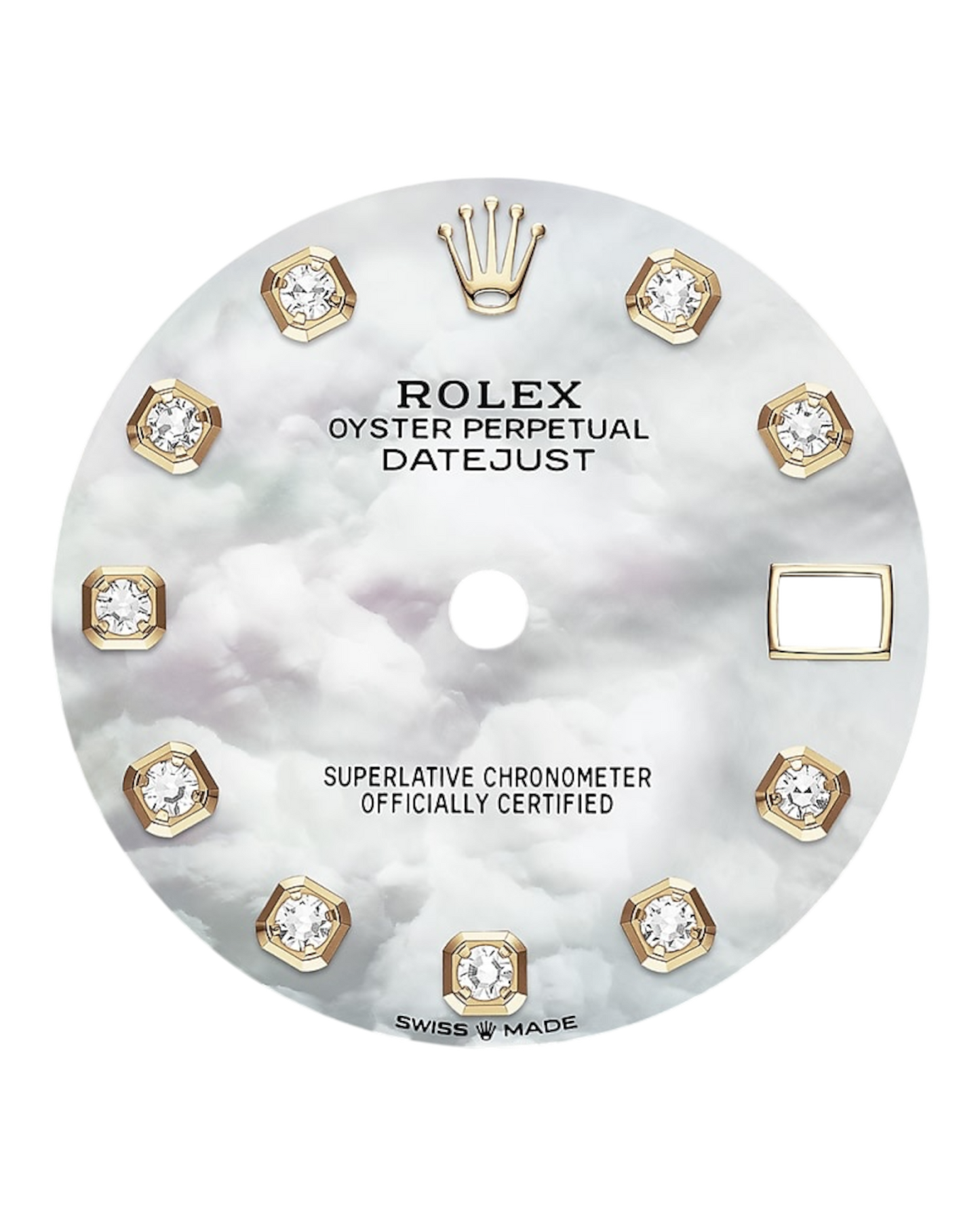 Rolex Datejust 31mm Perlmutt Gold Diamonds Dial - U1 FACTORY - AUTOMATIK - Jubilee
