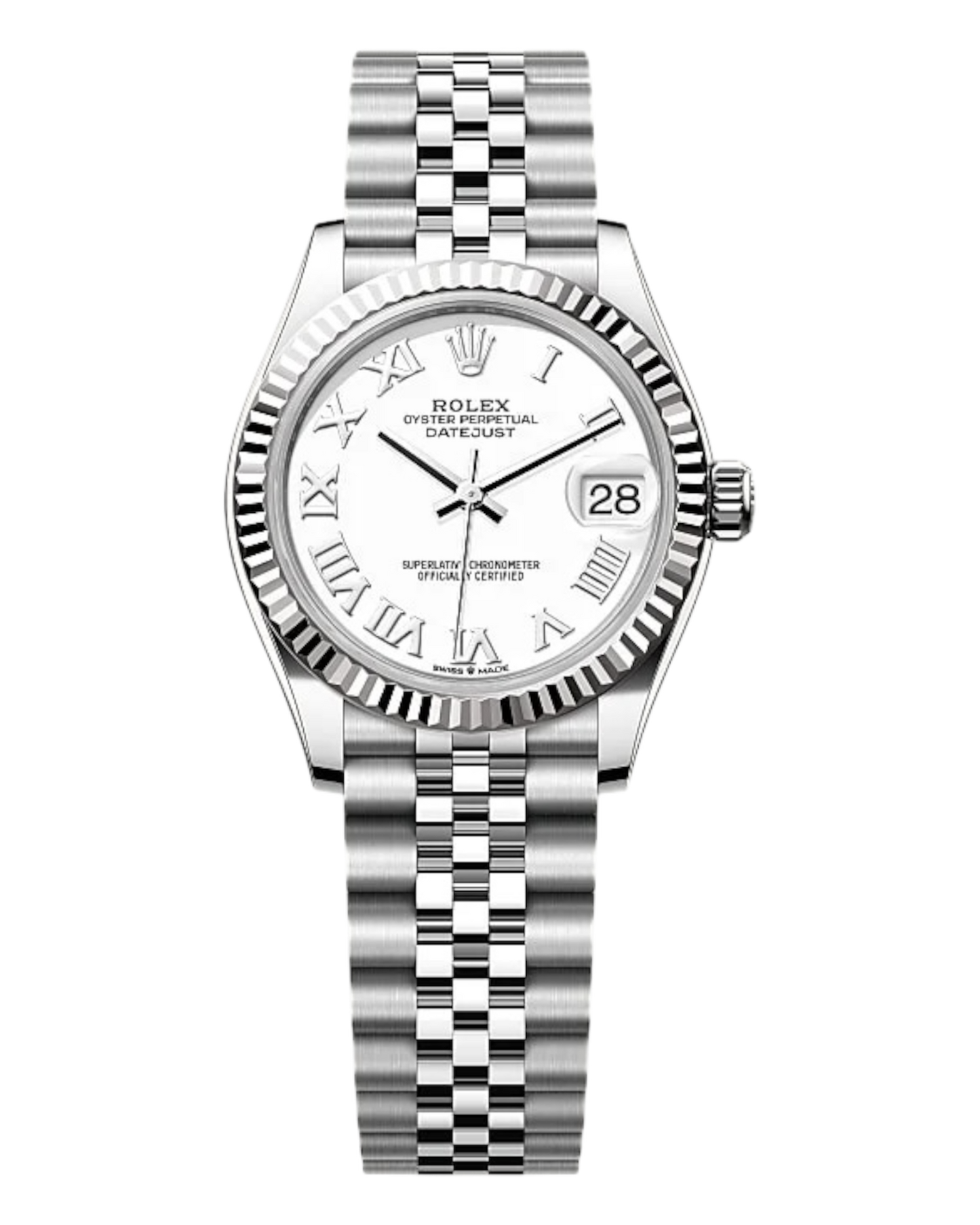 Rolex Datejust 31mm White Dial U1 FACTORY - AUTOMATIK - Jubilee