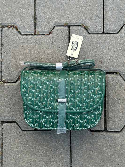 GOYARD CROISIÈRE TASCHE IN GRÜN - HIGH END QUALITY - PU LEDER