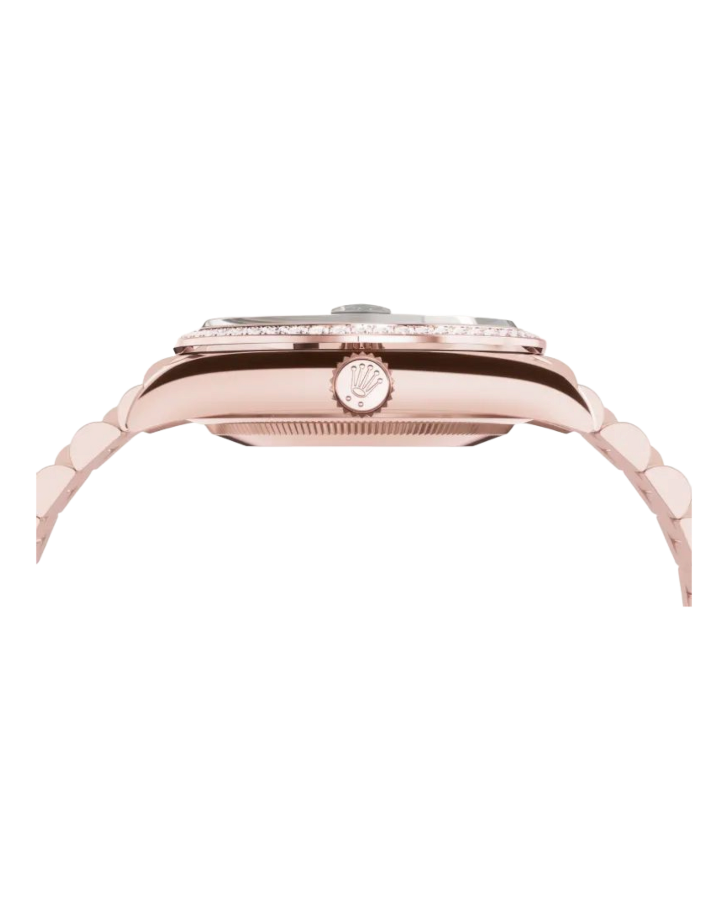 Rolex Day-Date Brown Dial with Roman Markers, 36mm Everose Gold President - U1 FACTORY - AUTOMATIK
