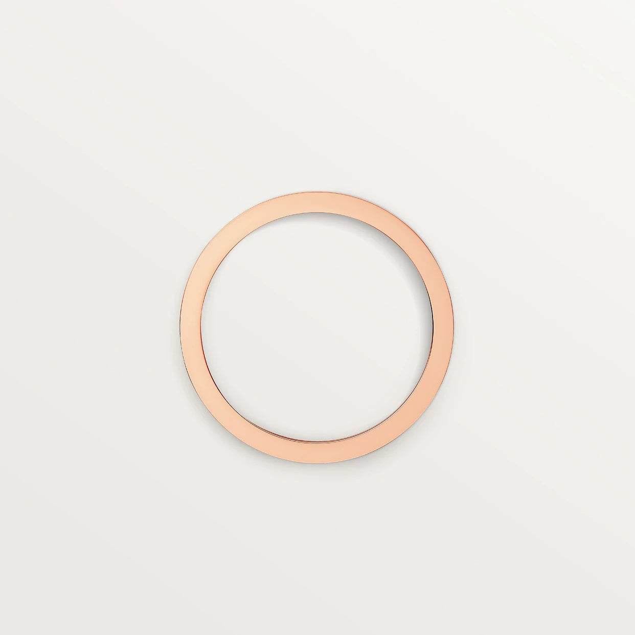Cartier C de Cartier Ring aus Roségold mit einem Brillanten