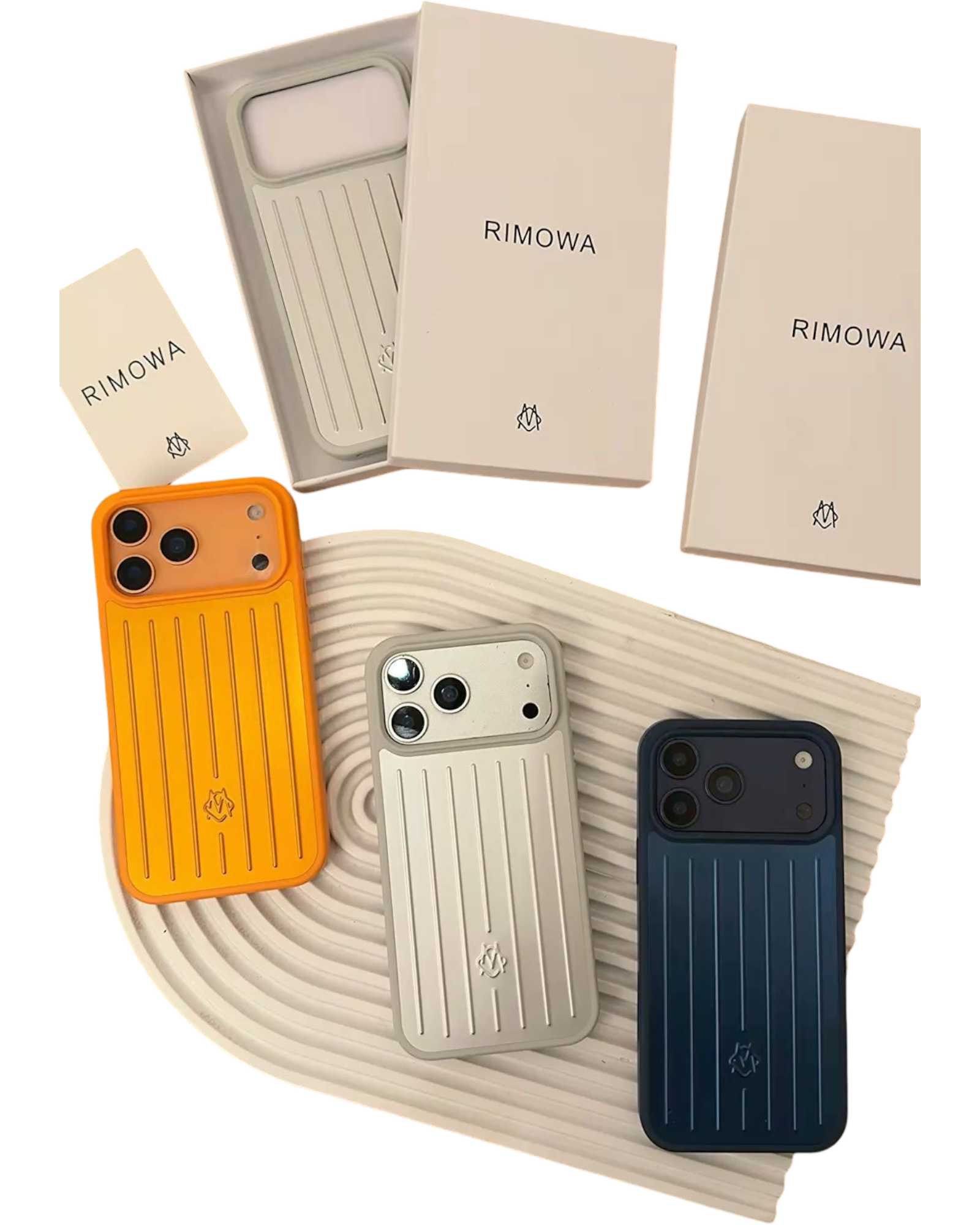 RIMOWA CASE / HANDYHÜLLE - iPhone 13/14/15/16/17 Pro/Max - mit Box