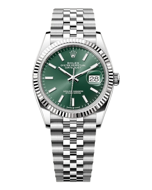Rolex Datejust 36mm Green Dial U1 FACTORY - AUTOMATIK