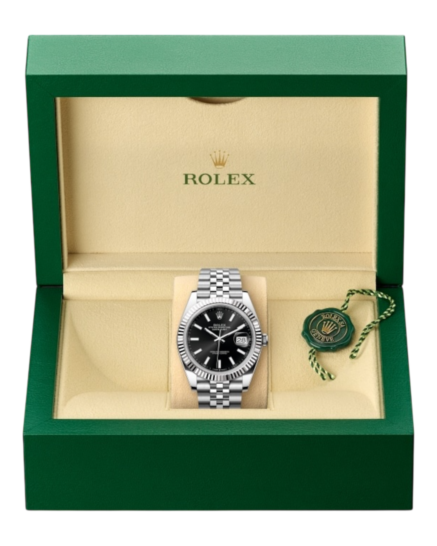 Rolex Datejust 41mm Black Dial Jubilee U1 FACTORY - AUTOMATIK