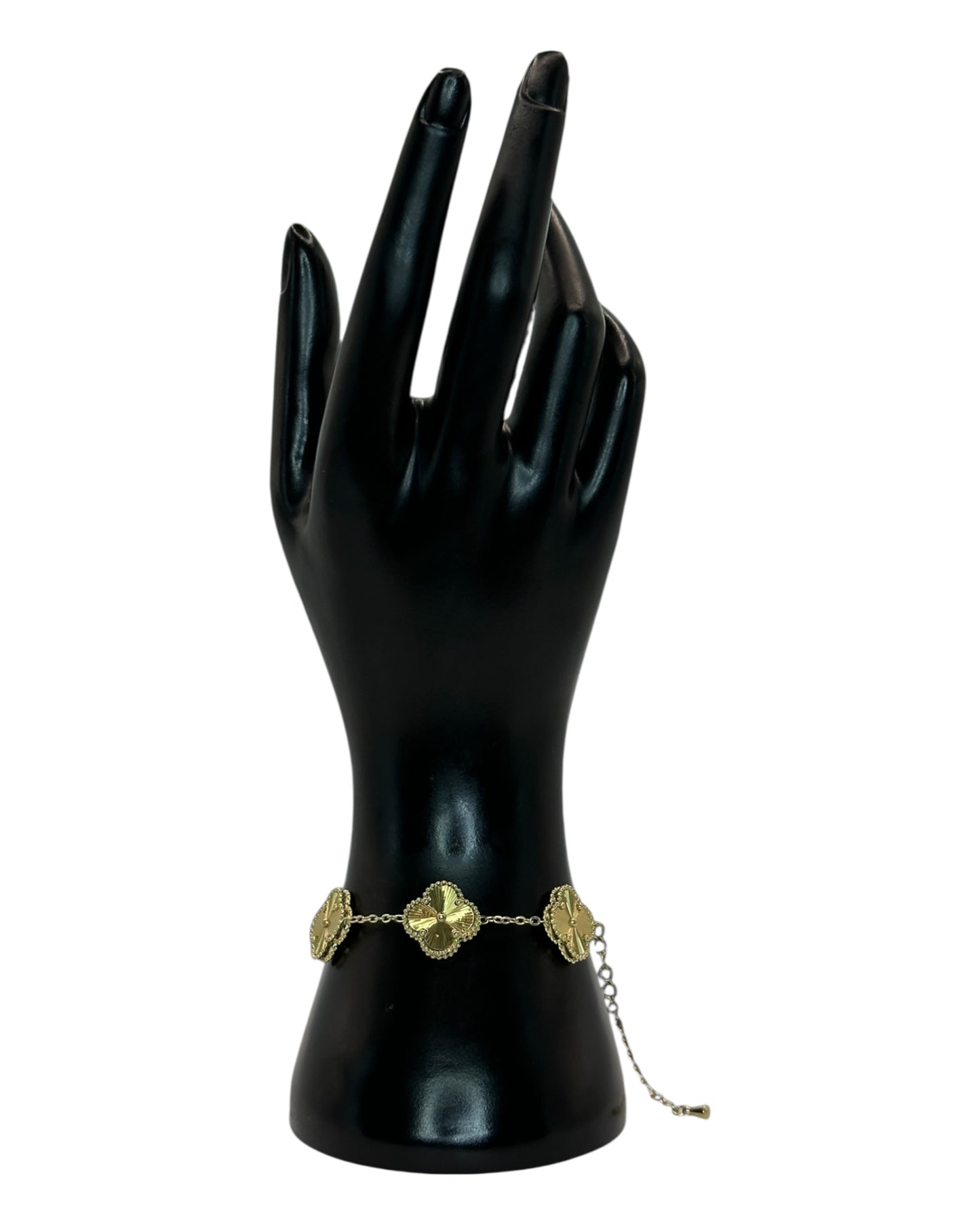 Van Cleef & Arpels Alhambra Armband mit Kleeblättern Gold