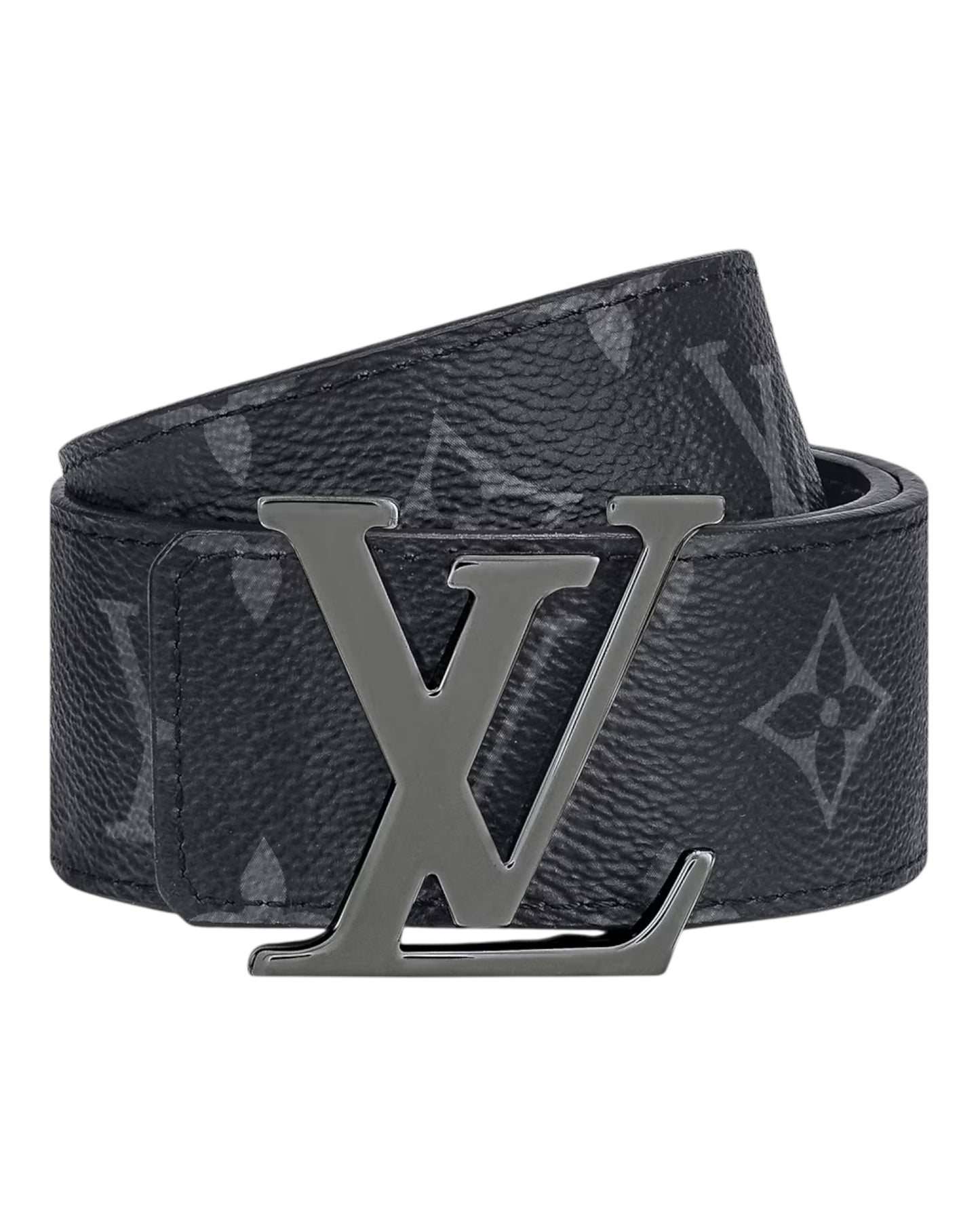LOUIS VUITTON GÜRTEL - LV MONOGRAMM - SILBER - FULLSET - HIGH END QUALITY