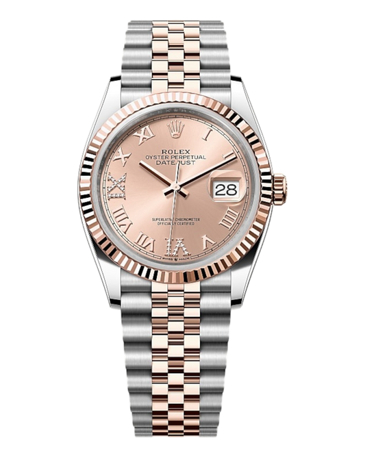 Rolex Datejust Rosé 36mm Bicolor - Jubilee - U1 FACTORY - AUTOMATIK