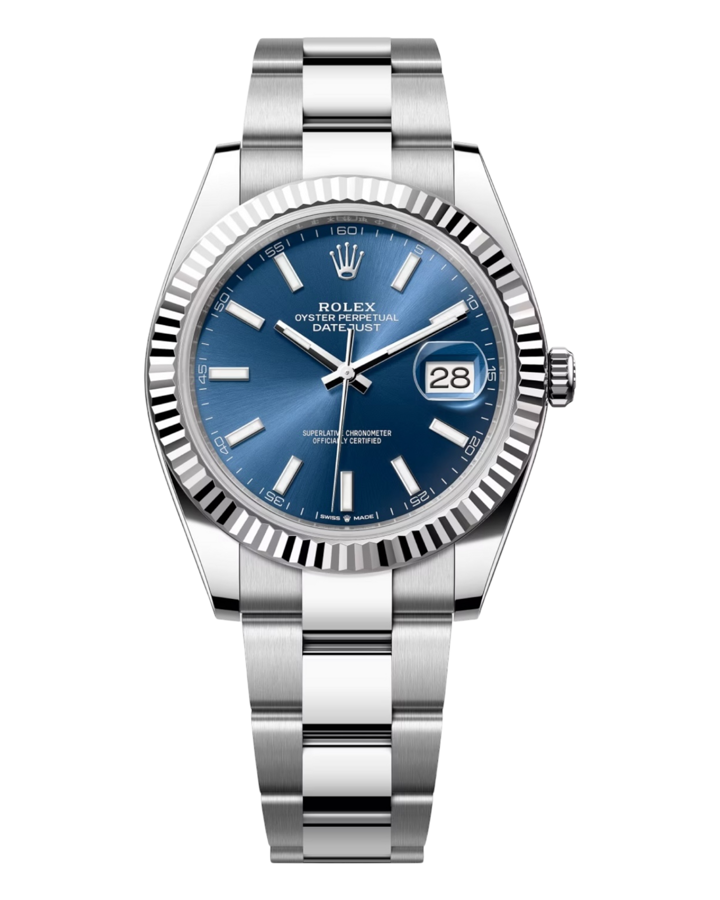 Rolex Datejust 41mm Blue Dial - U1 FACTORY - AUTOMATIK - Oyster