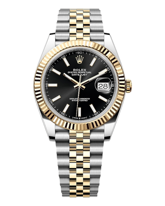Rolex Datejust 41mm Black Dial  Bicolor Jubilee - U1 FACTORY - AUTOMATIK