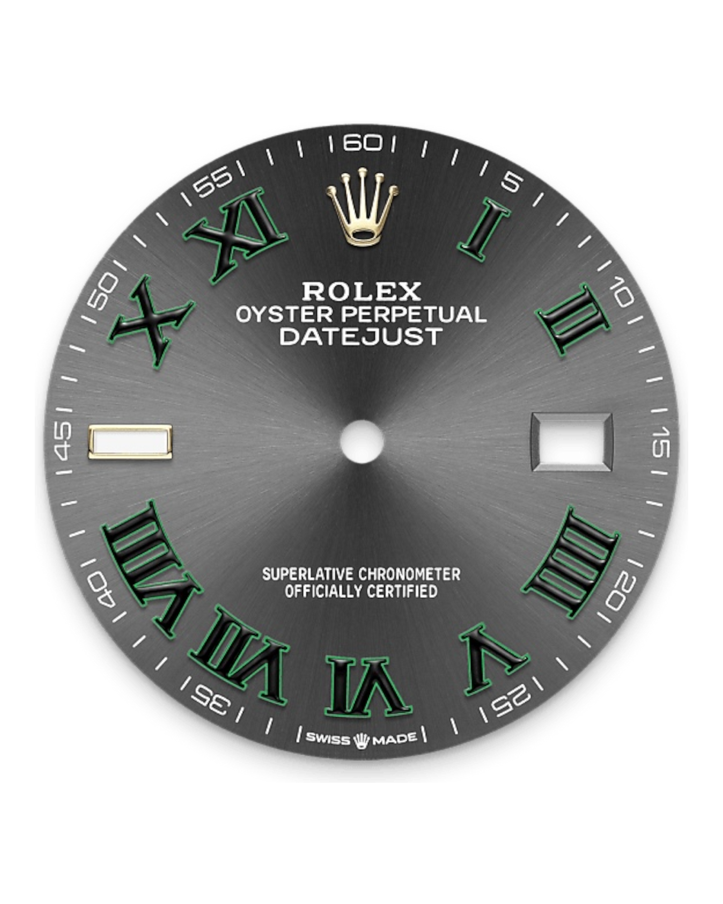 Rolex Datejust Wimbledon Bicolor 36mm Jubilee U1 FACTORY - AUTOMATIK