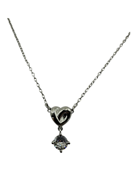 Swarovski Halskette mit birnenförmigem Kristall-Anhänger