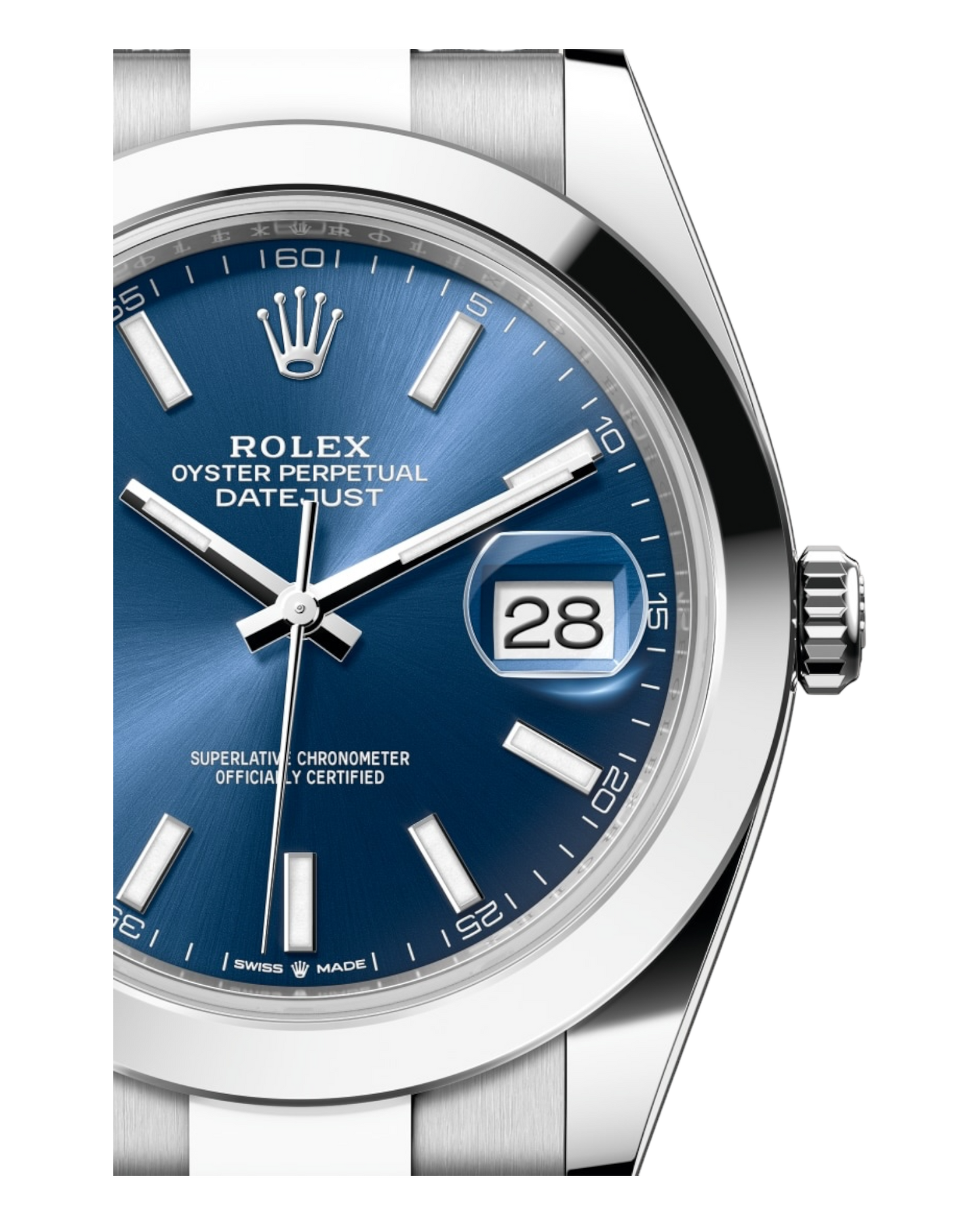 Rolex Datejust 41mm Blue Dial Oyster - U1 FACTORY - AUTOMATIK