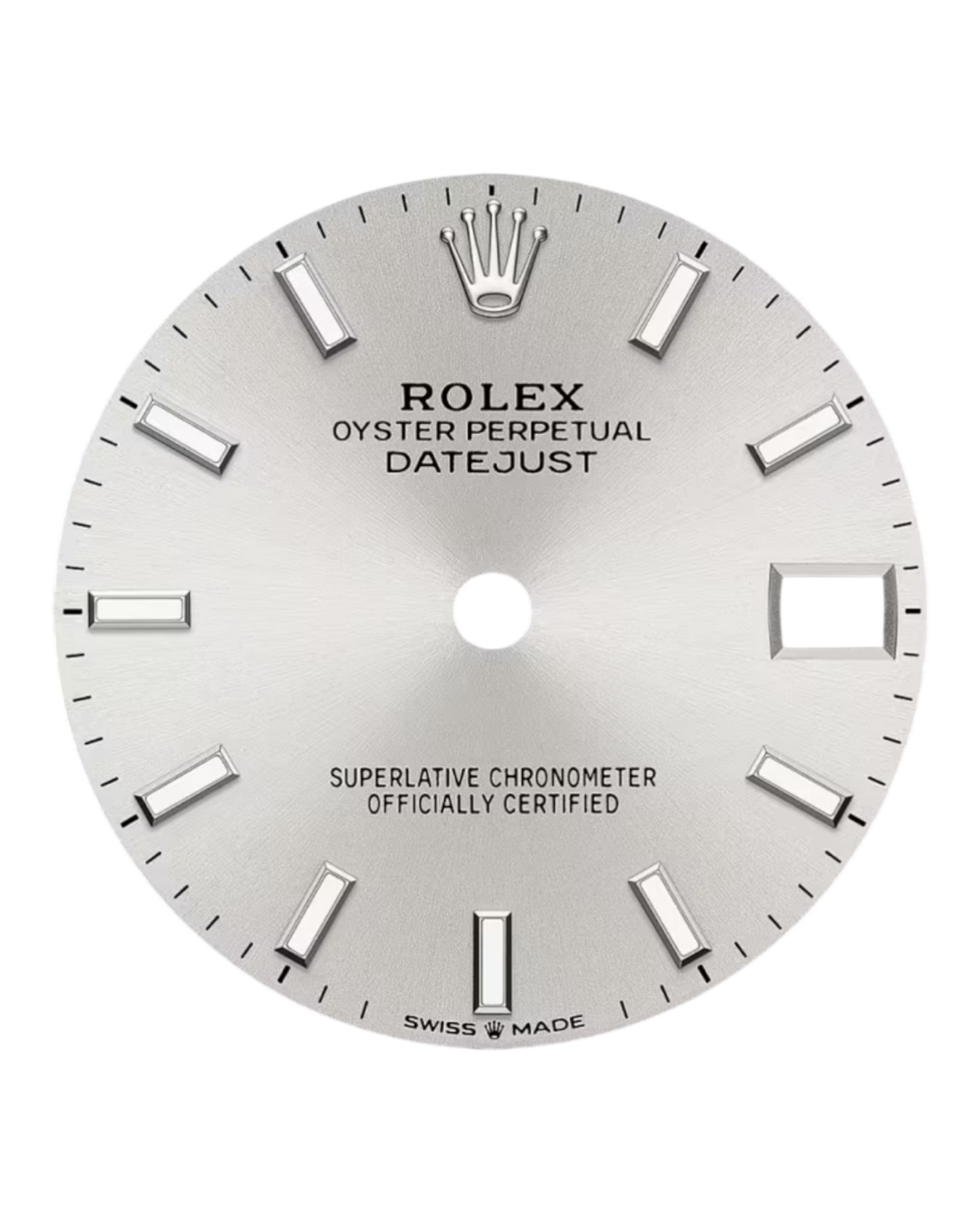 Rolex Datejust 41mm Silver Dial, flat bezel - U1 FACTORY - AUTOMATIK - Jubilee