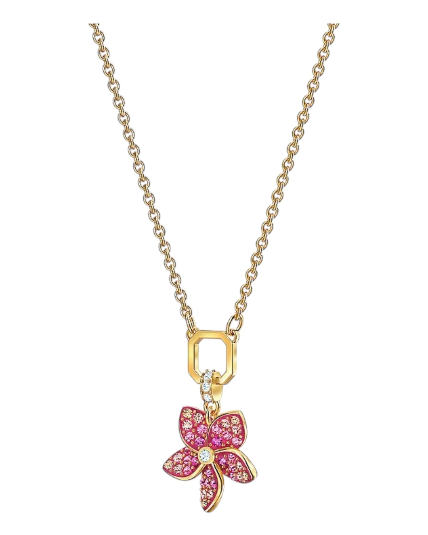 Swarovski Gema Halskette, Blumenanhänger