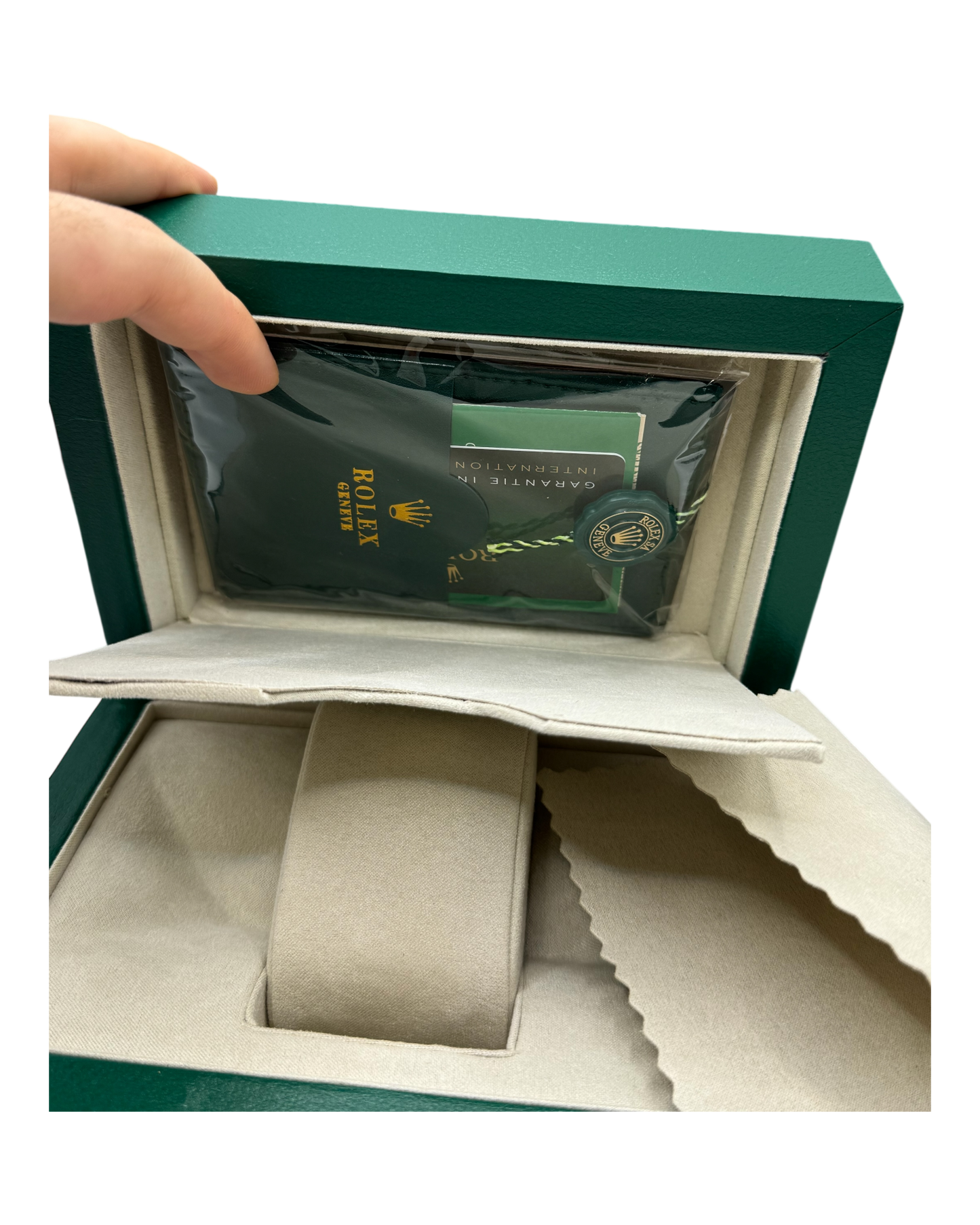 ROLEX BOX / FULLSET MIT PAPIERE UND ZUBEHÖR & TÜTE