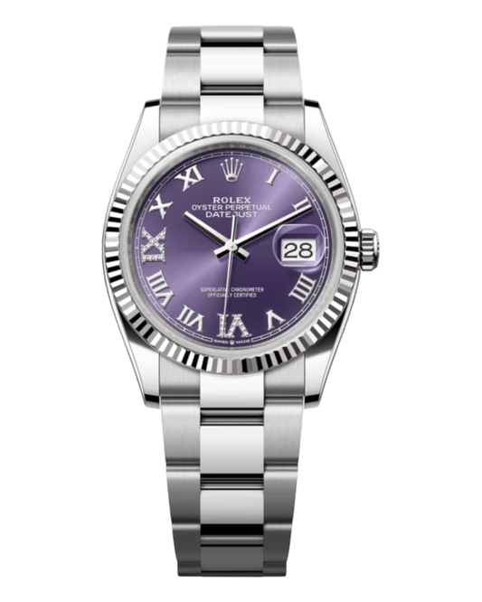 Rolex Datejust Purple Dial 36mm - Oyster - U1 FACTORY - AUTOMATIK