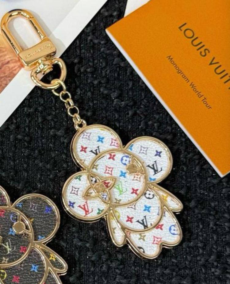 LOUIS VUITTON SCHLÜSSELANHÄNGER / KEYCHAIN SET - MIT BOX - HIGH END 1:1