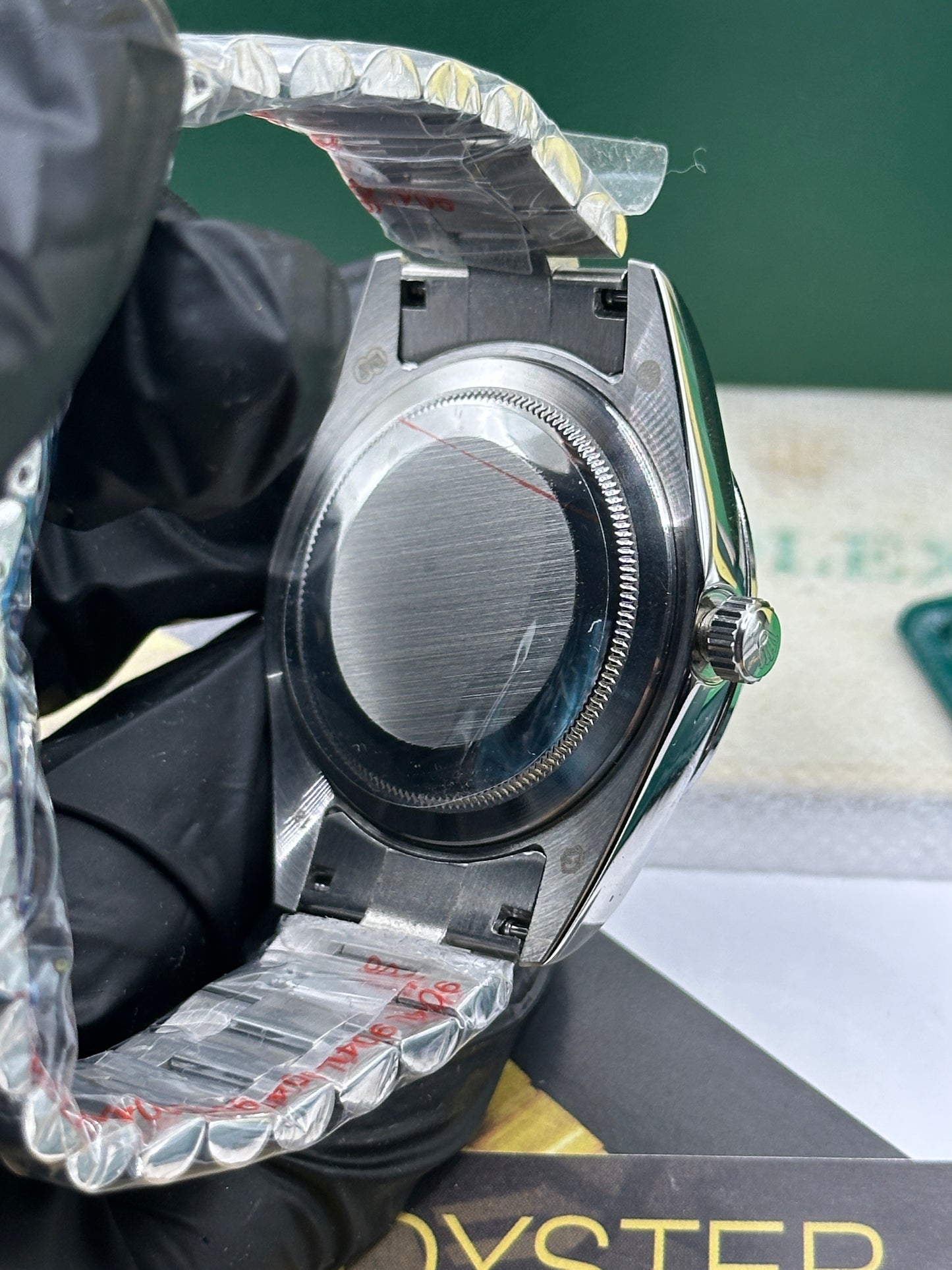 Rolex Day-Date Black Dial, 40mm White Gold President - U1 FACTORY - AUTOMATIK