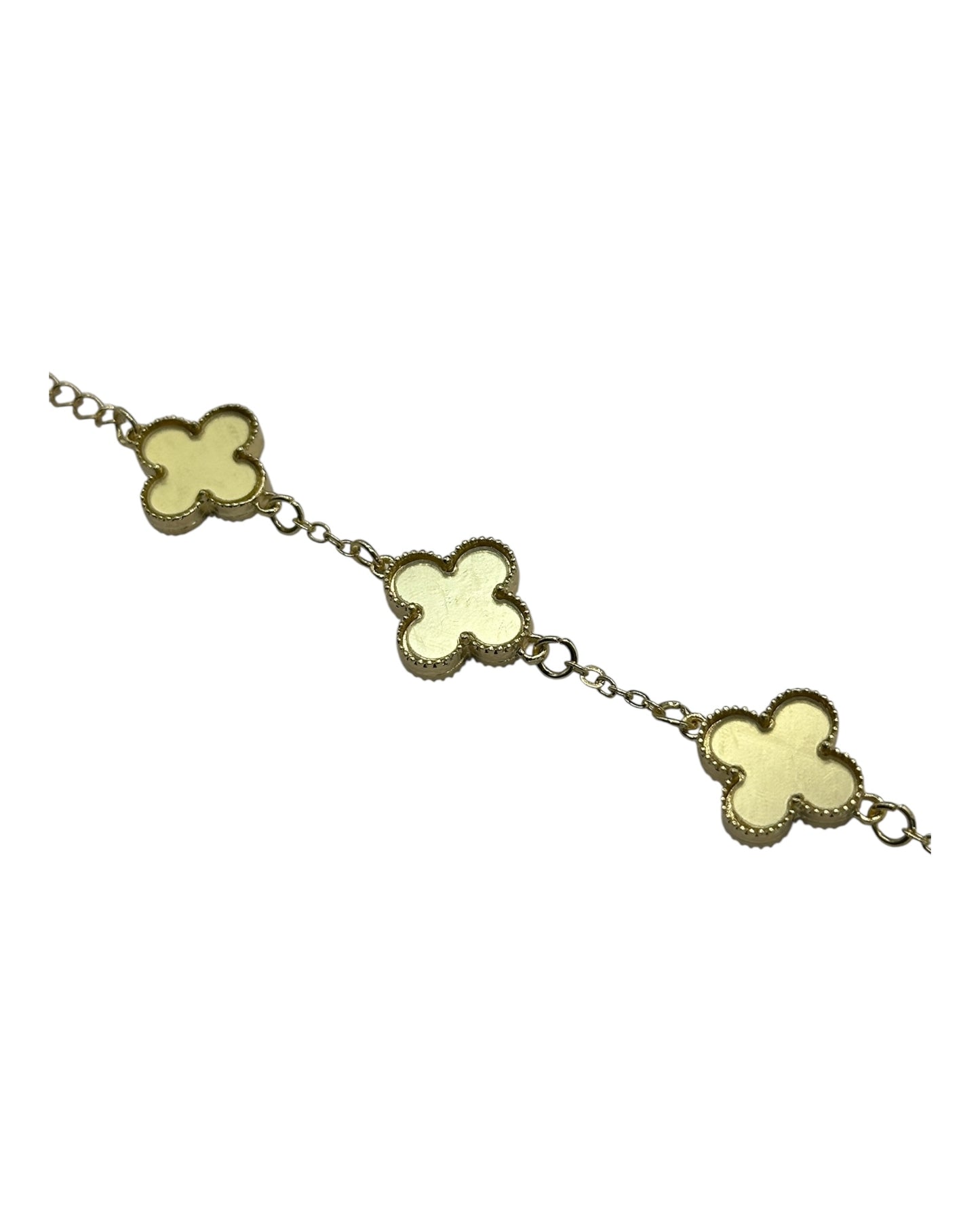 Van Cleef & Arpels Alhambra Armband mit Kleeblättern Gelb