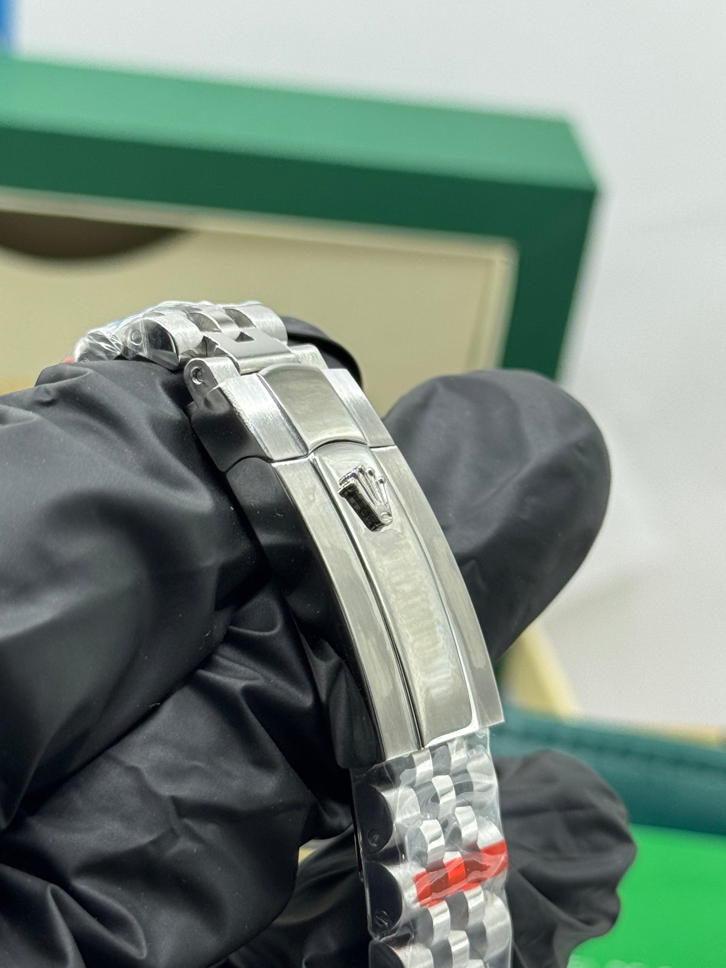 ROLEX DATE-JUST SILVER/HELLGRAU DIAL - JUBILEE- 40MM U1 FACTORY - AUTOMATIK