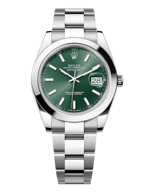 Rolex Datejust 41mm Green Dial Oyster - U1 FACTORY - AUTOMATIK