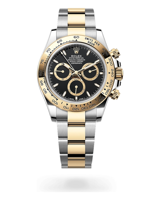 Rolex Cosmograph Daytona 40mm Bicolor – Oystersteel with Black Dial
