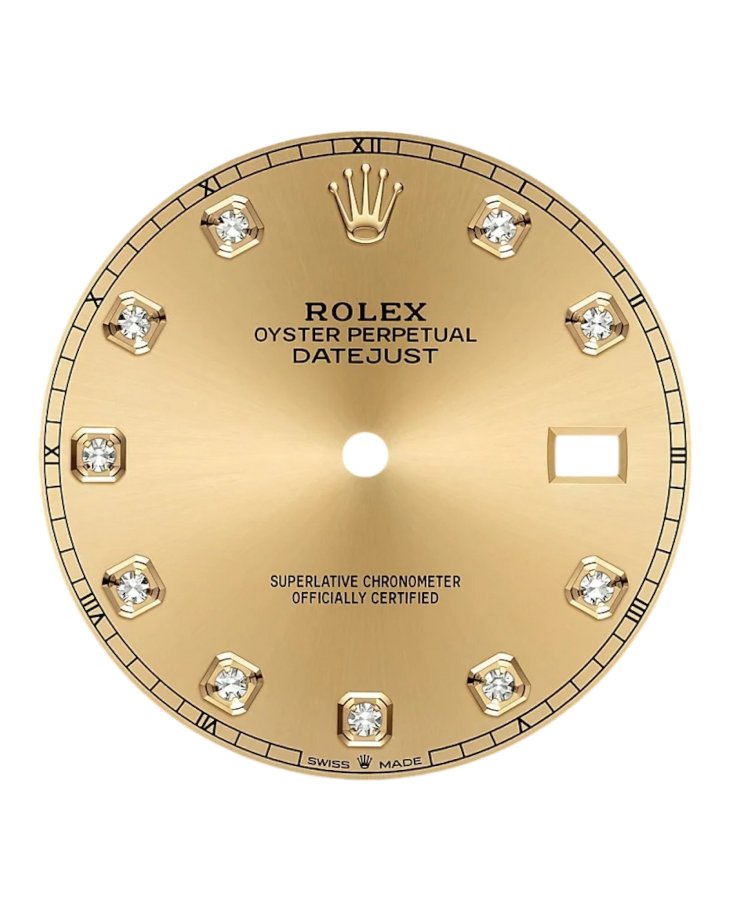 Rolex Datejust 41mm Gold with Diamonds Dial - Jubilee - U1 FACTORY - AUTOMATIK