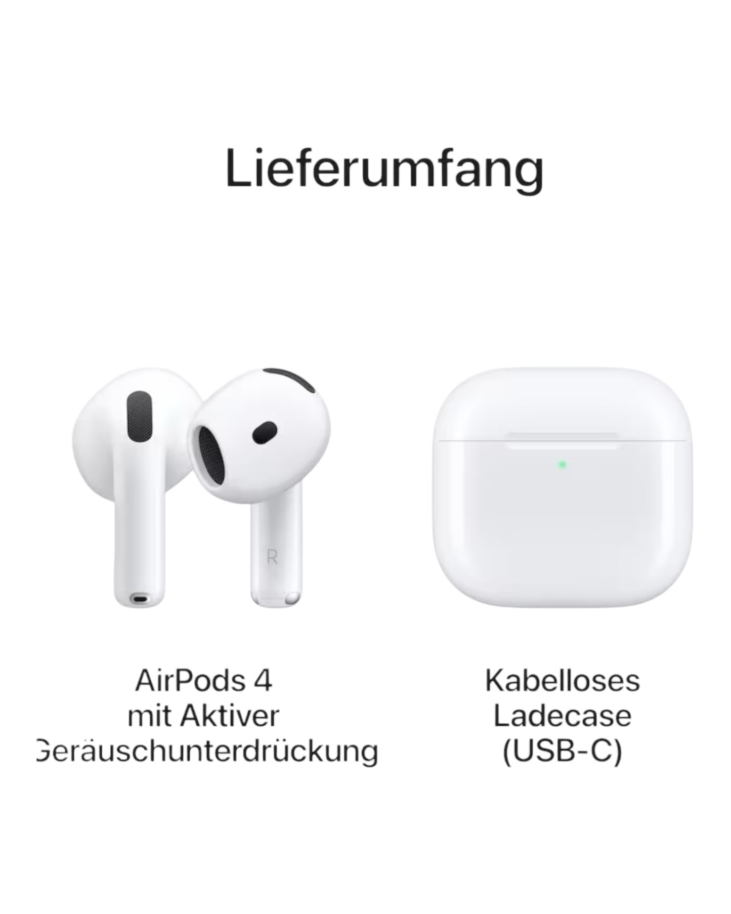 AIRPODS 4 , APPLE ( NEU 2024 ), GÜLTIGE SERIENNUMMER - REPLICA