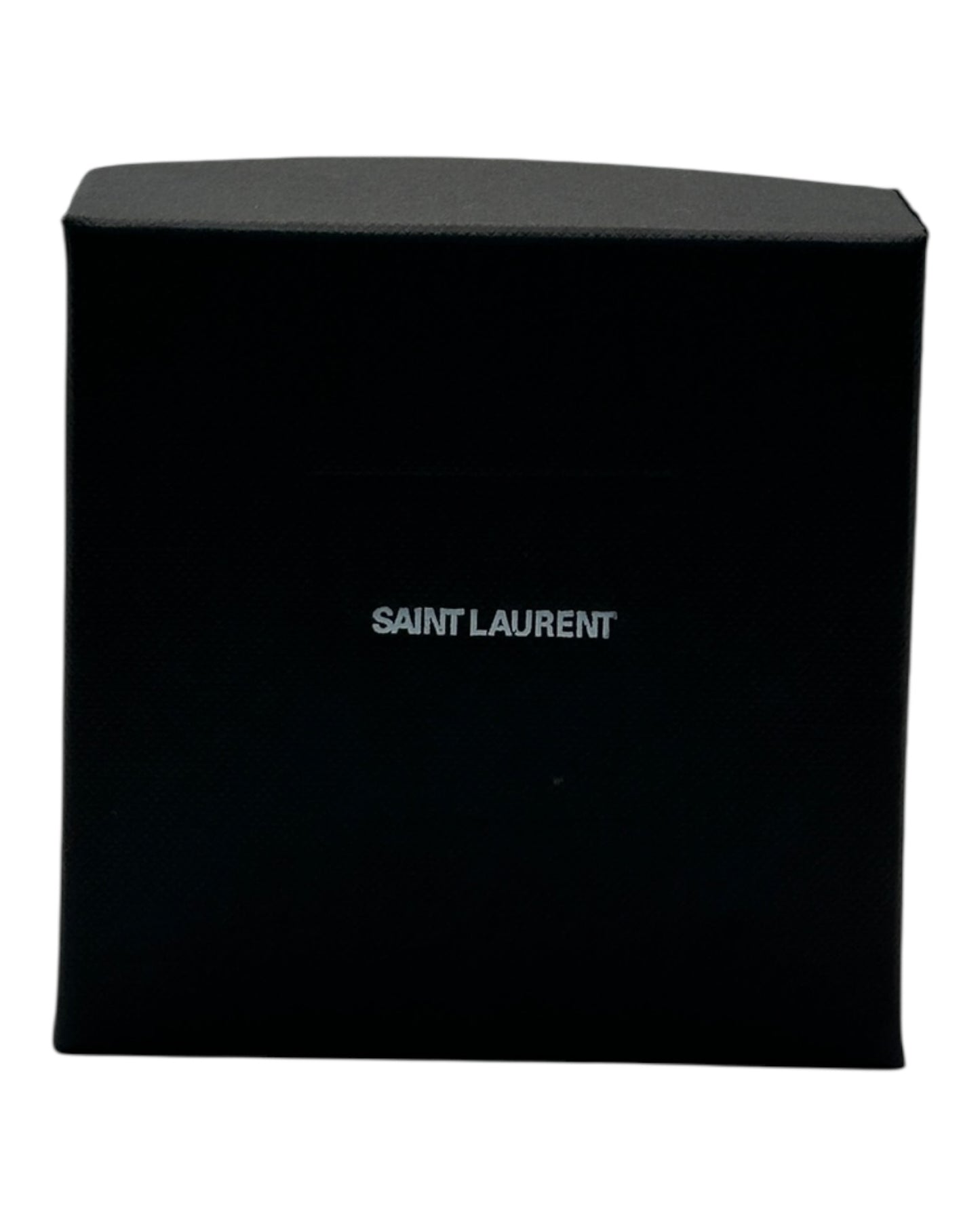 Yves Saint Laurent Logo Halskette - Silber