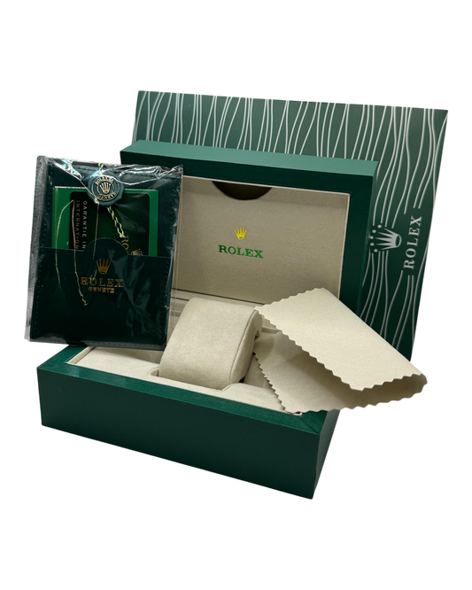 ROLEX BOX / FULLSET MIT PAPIERE UND ZUBEHÖR & TÜTE