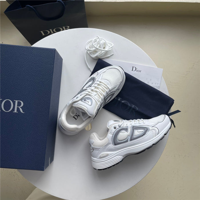 Dior B30 Triple White Sneakers - HIGH QUALITY 1:1