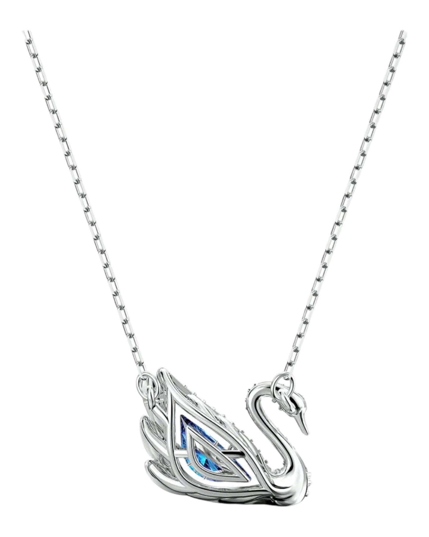 Swarovski Iconic Swan Halskette Blau